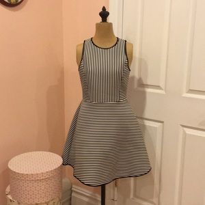 Monteau Neoprine Striped Dress